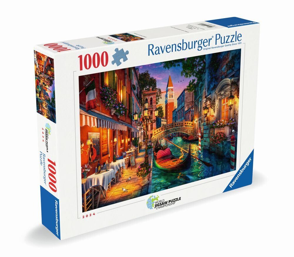 Ravensburger Nočné Benátky Puzzle 1000 dielikov