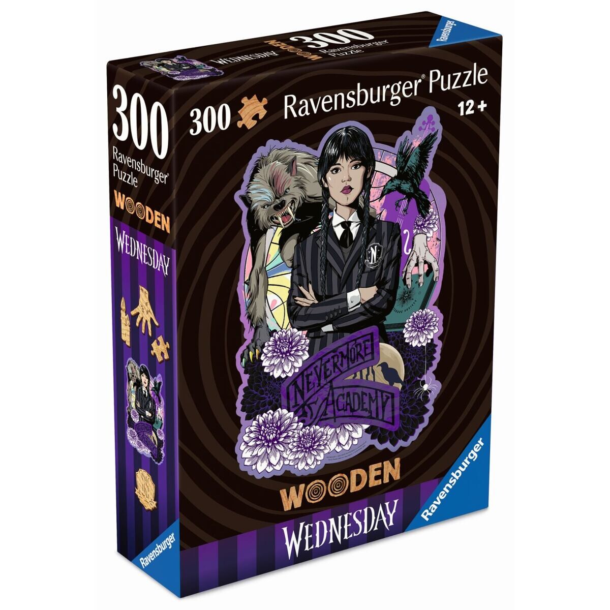 Ravensburger Drevené puzzle Wednesday 300 dielikov