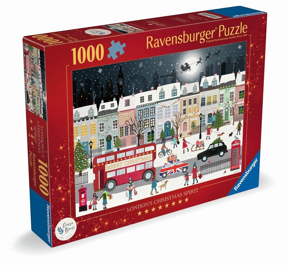 Ravensburger Vianočný duch Londýna Puzzle 1000 dielikov