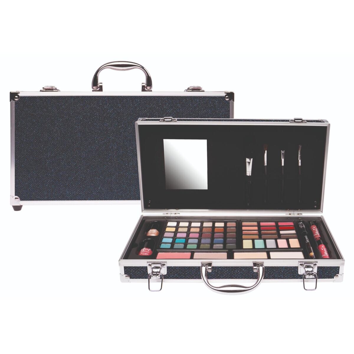 Kozmetický kufrík veľký - Trblietky