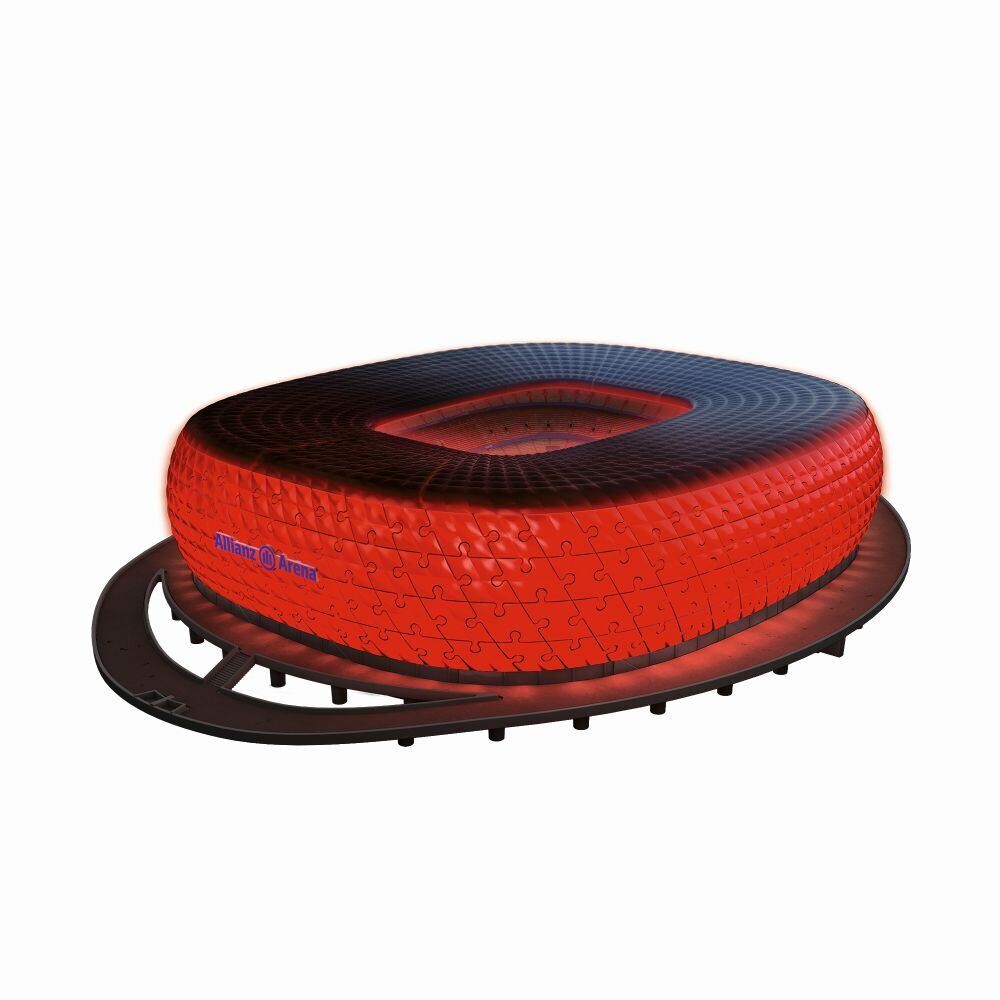 Ravensburger Iconics: Allianz Arena (Nočná edícia) 3D Puzzle 264 dielikov