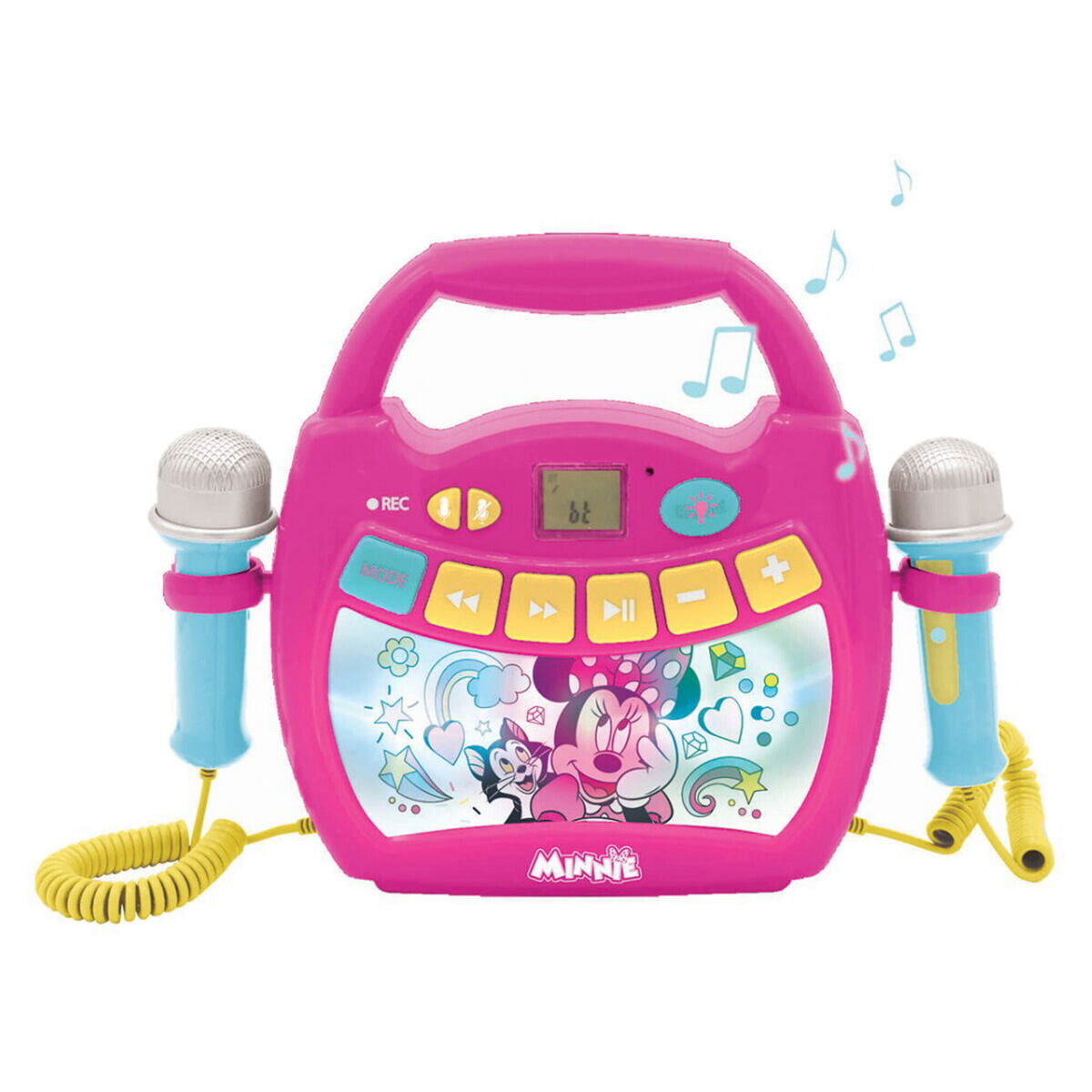 Lexibook Reproduktor karaoke Disney Minnie s mikrofónmi a osvetlením