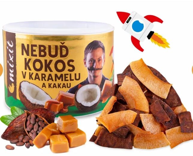 Mixit Nebuď kokos v karameli a kakau 100 g