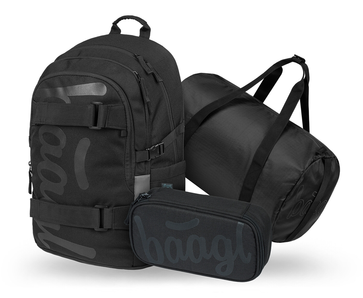 Školský 3 set - batoh, peračník, vrecko BAAGL Skate Uni - 25 L