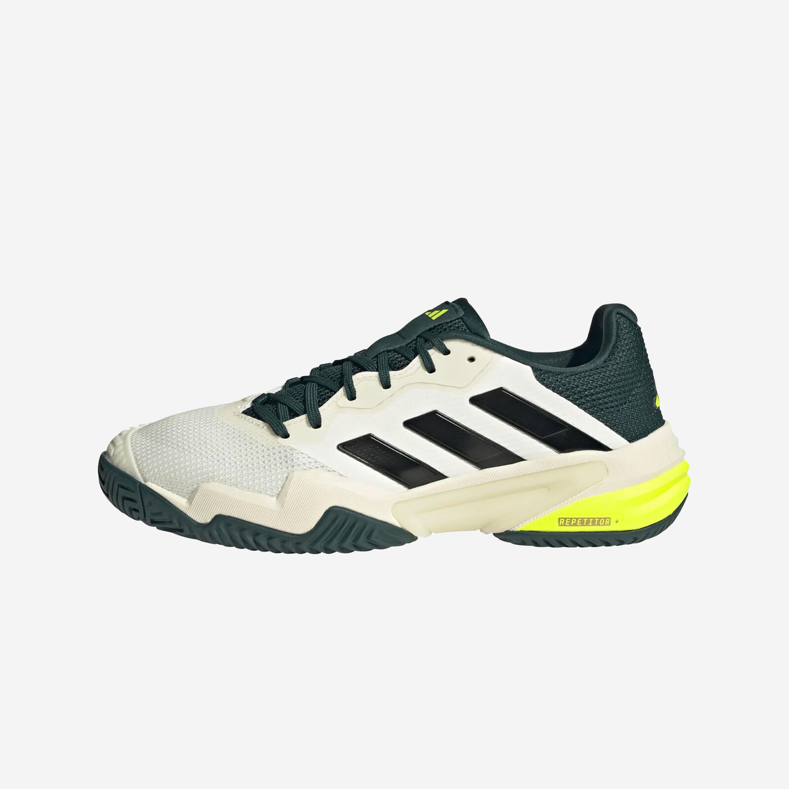ADIDAS Barricade 13 pánska tenisová obuv bielo-zelená
