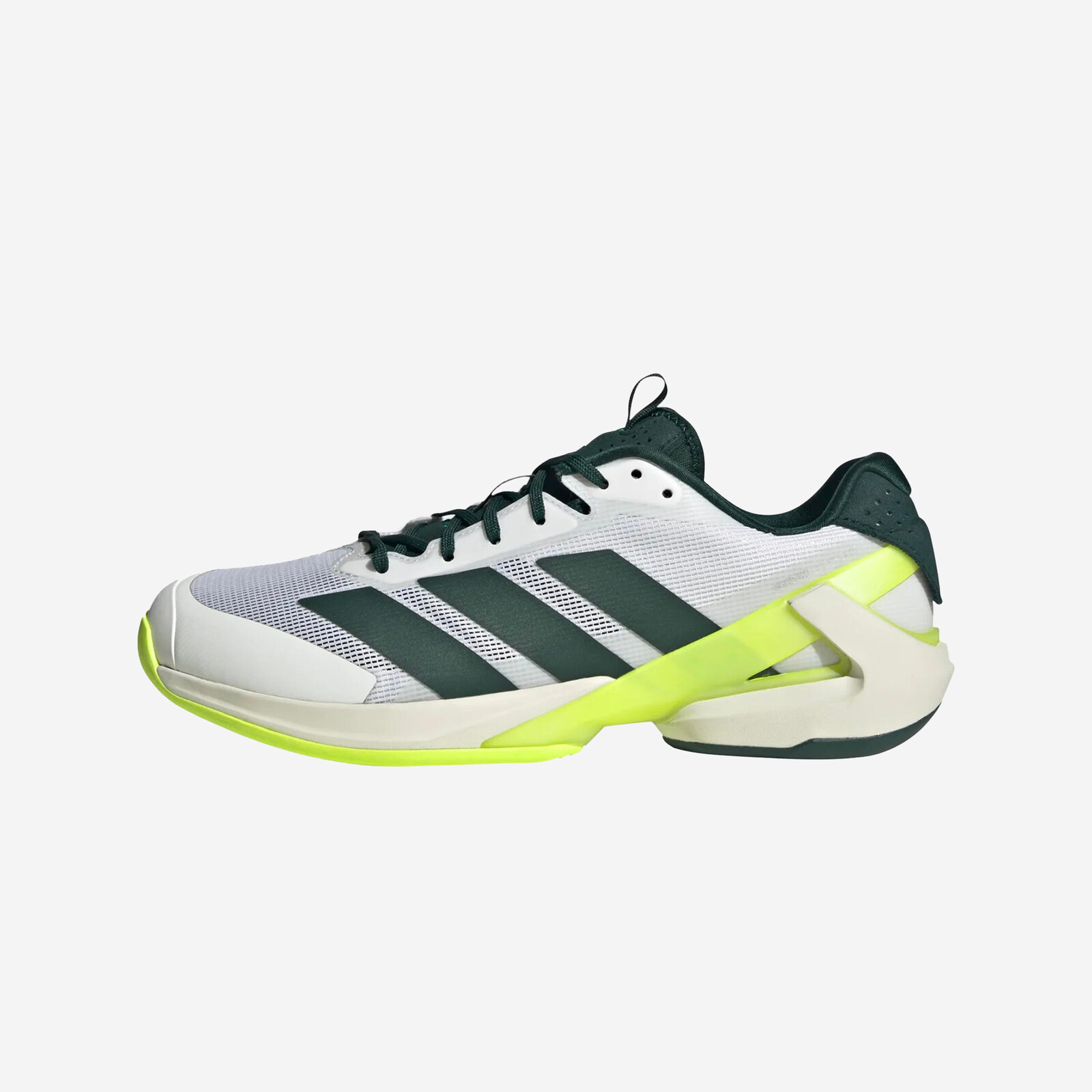 ADIDAS Adizero Ubersonic 5 pánska tenisová obuv bielo-zelená