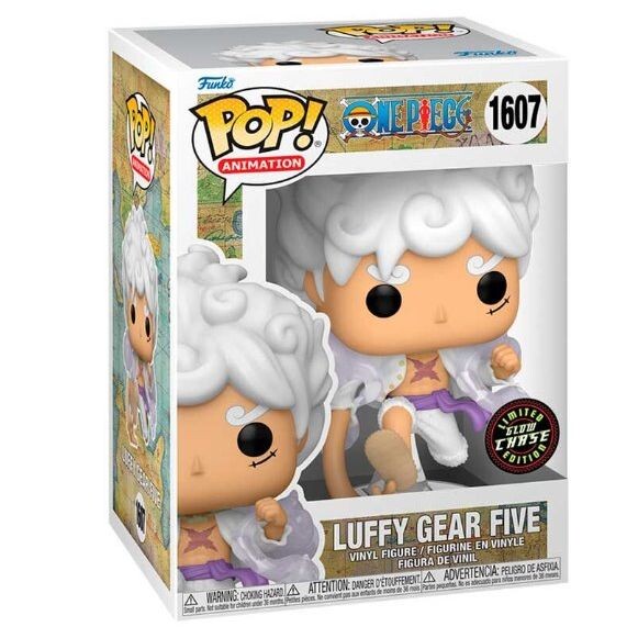 POP! Animation: Luffy Gear Five (One Piece) CHASE (Glows in The Dark) CHASE