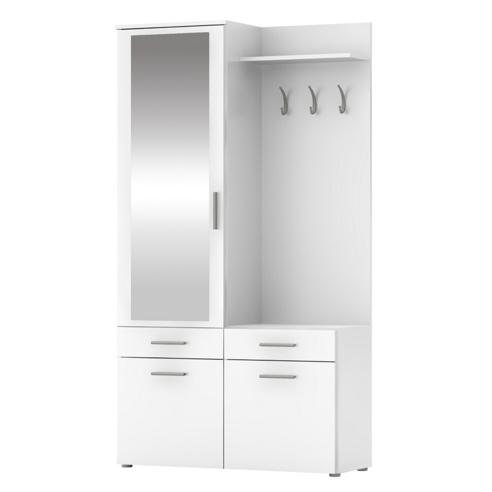 KONDELA Levito predsieň biela