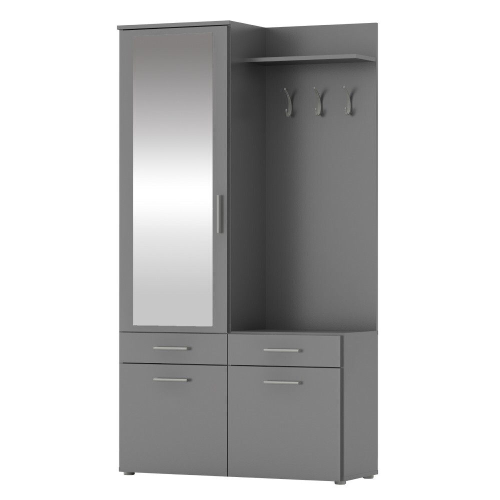 KONDELA Levito predsieň grafit