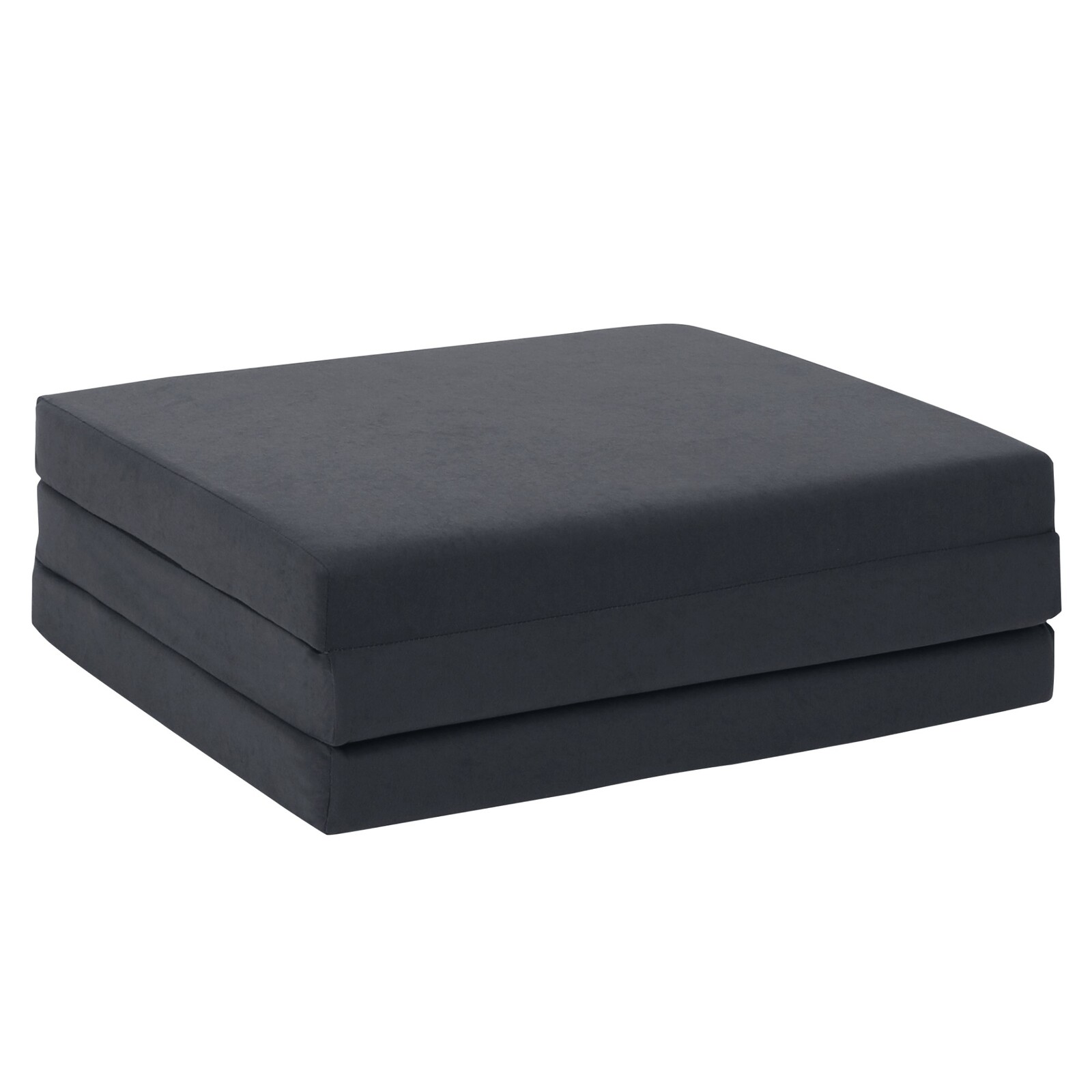 KONDELA Levi 65 skladací matrac sivá