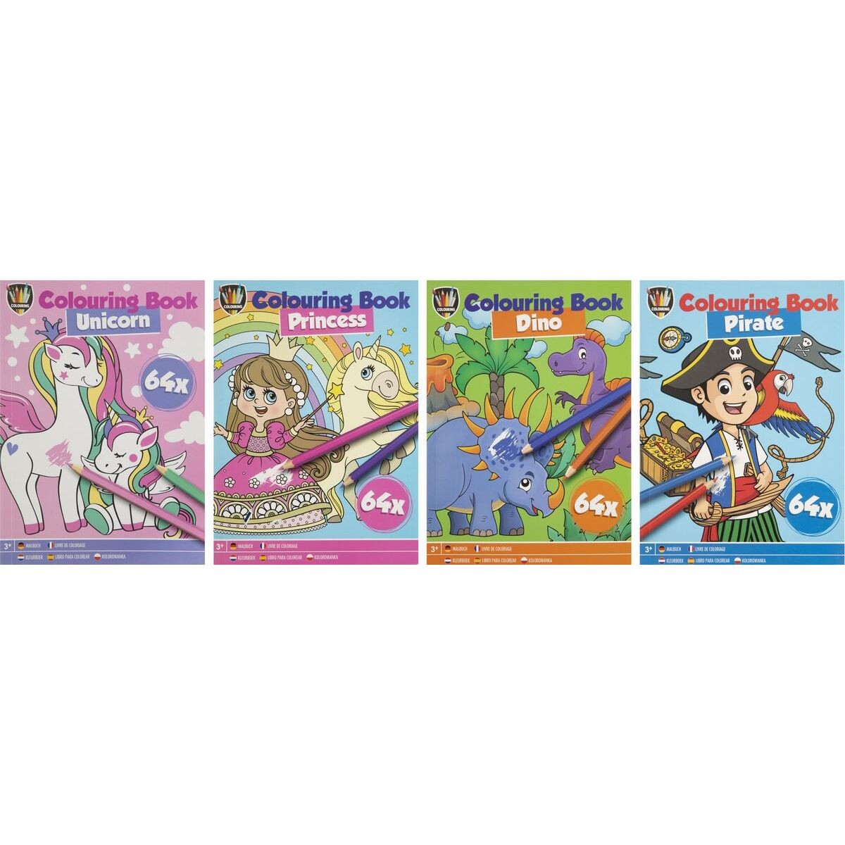 Kniha omaľovánok A5