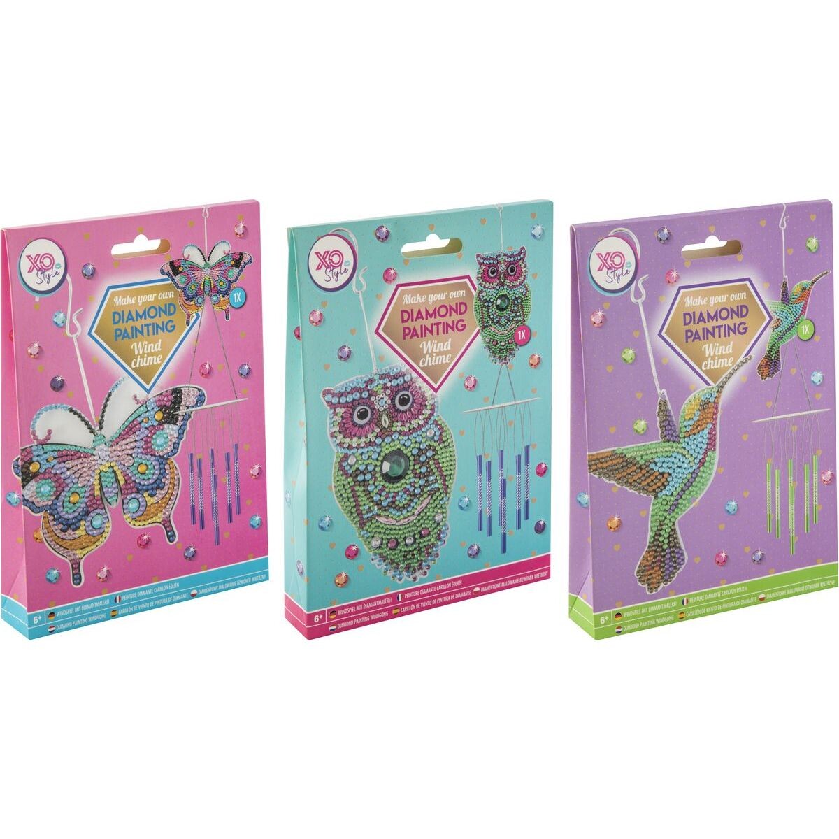 Zvonkohra s kamienkami diamond