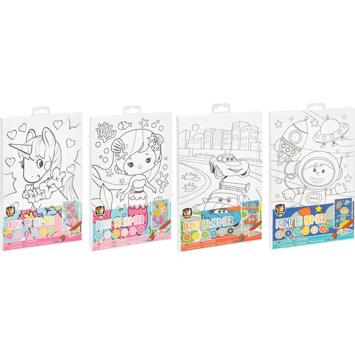 Maľovanie podľa čísel 29,7x19,5 cm