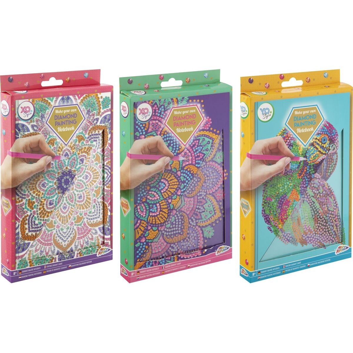 Diamantové maľovanie diár A5