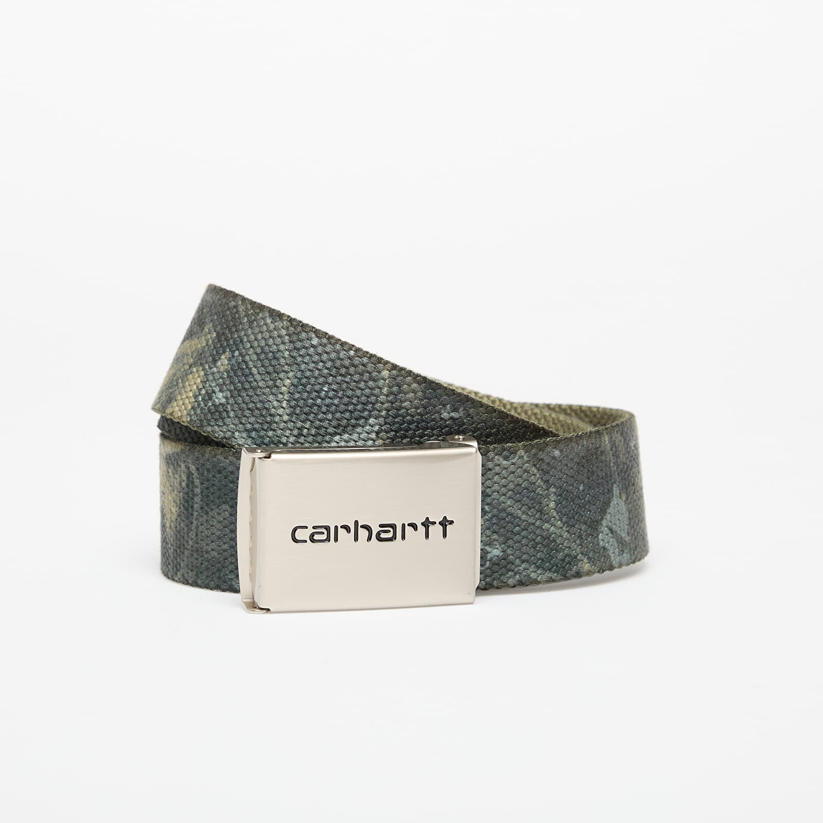 Carhartt WIP Clip Belt Chrome Camo Combi/ Green Universal