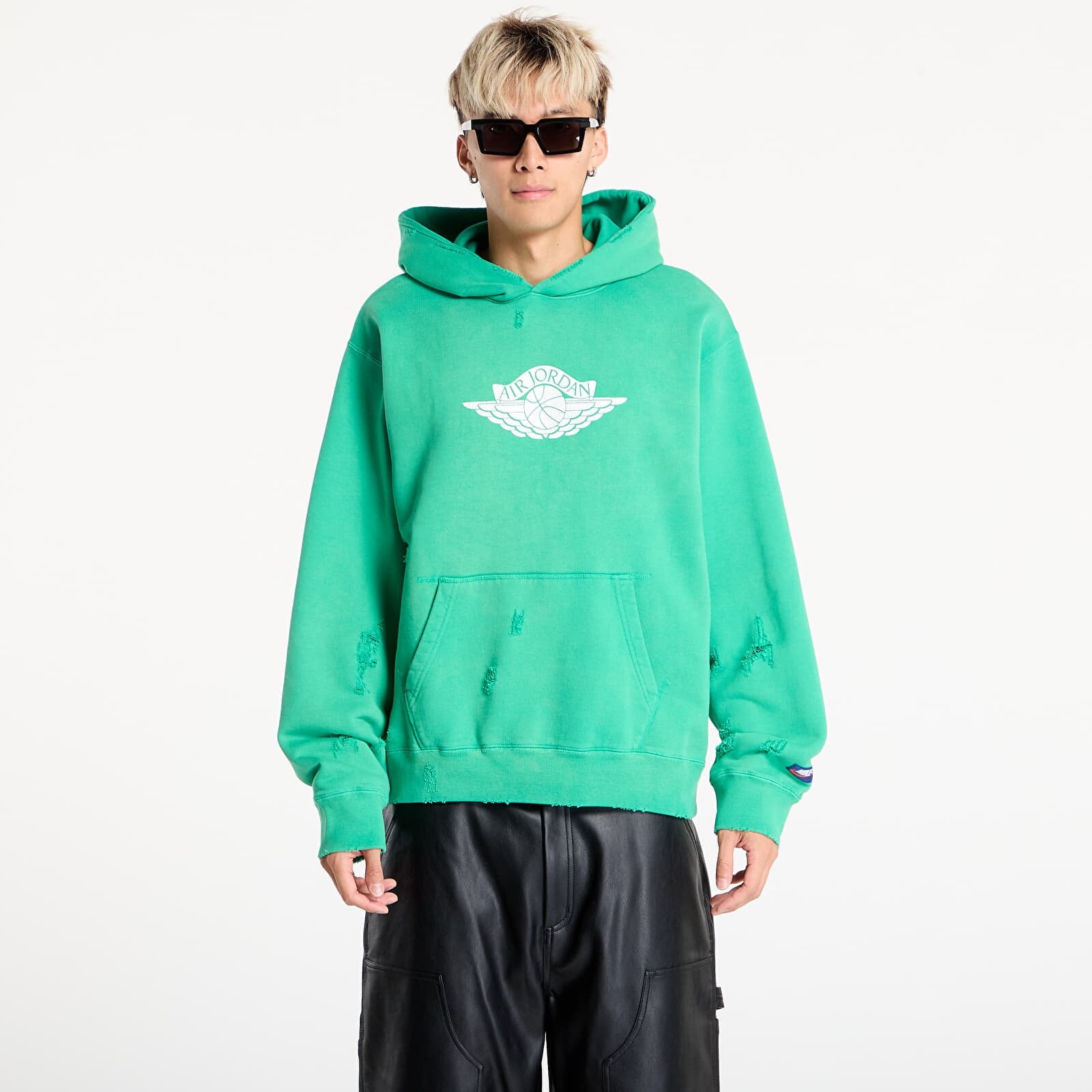 Mikina Jordan Rare Air Men's Fleece Pullover Hoodie Stadium Green L