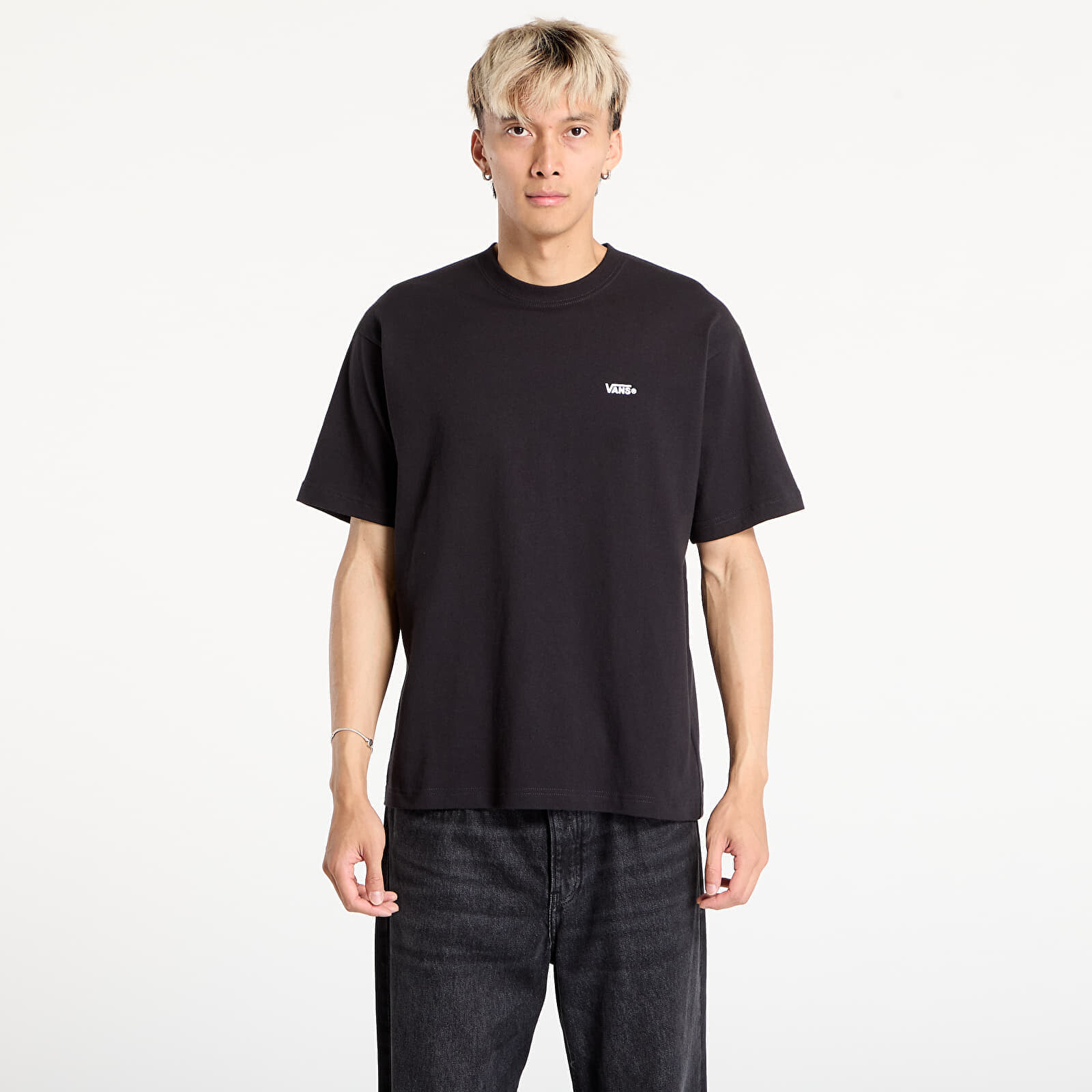 Tričko Vans Original Standards Stat Black/ White L