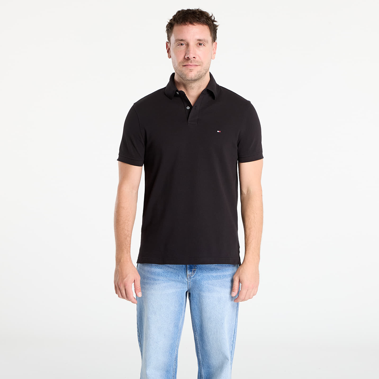 Tričko Tommy Hilfiger 1985 Regular Polo Black L