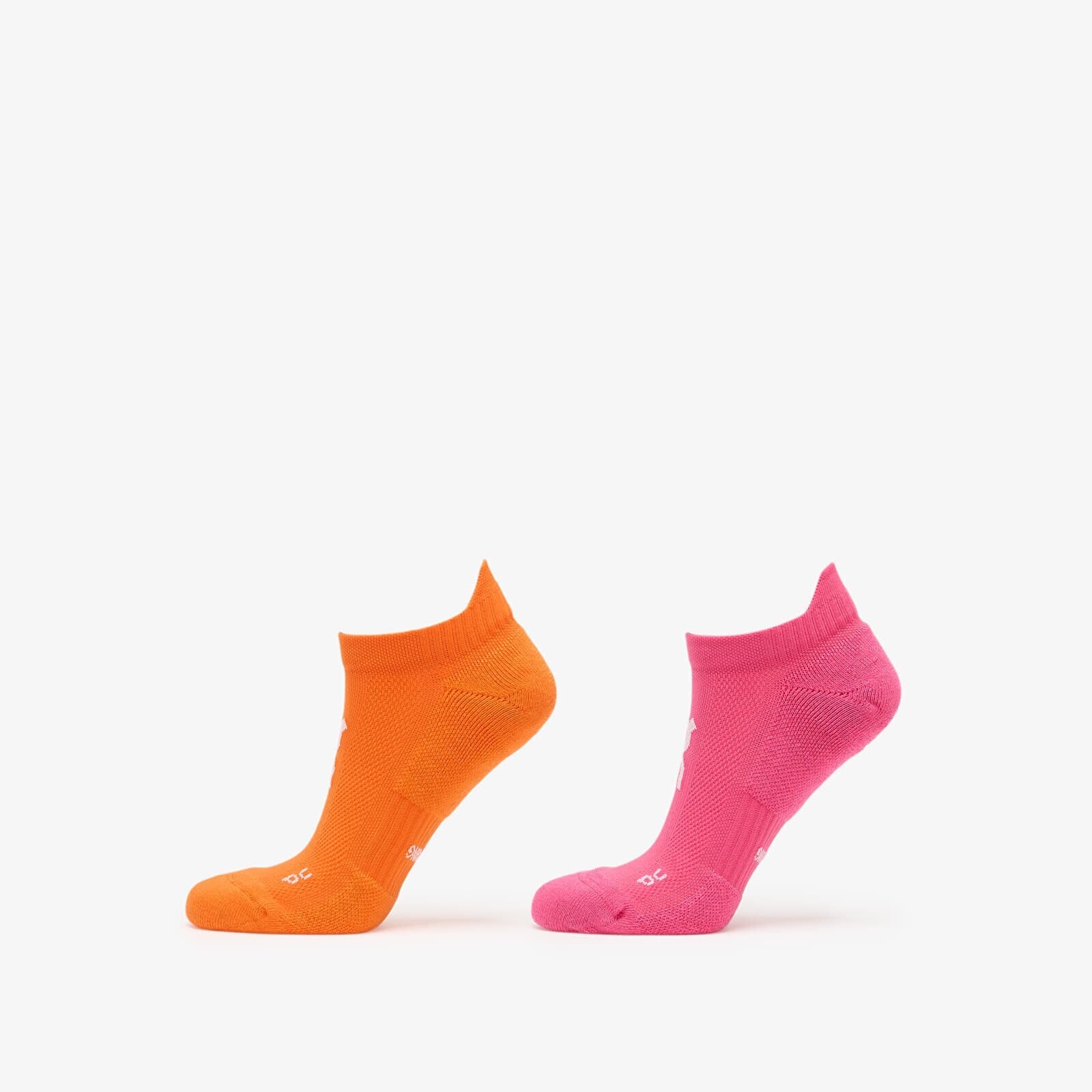 On Core Run Sock Low 2-Pack Flame/ Pink M