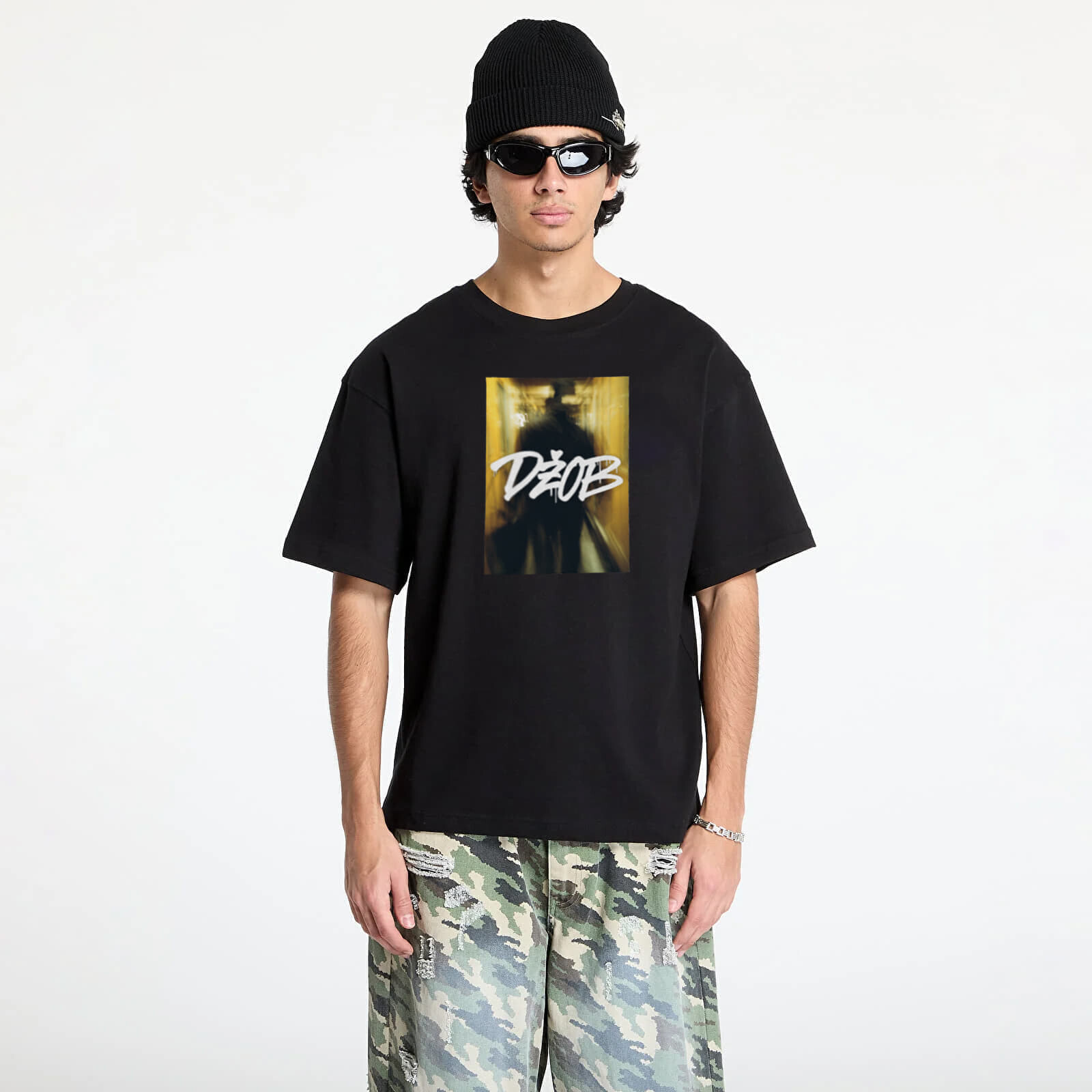 Tričko FTSHP x Džob T-Shirt UNISEX Black L