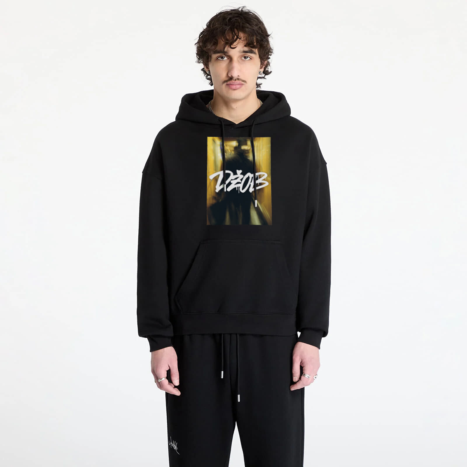 Mikina FTSHP x Džob Hoodie UNISEX Black L