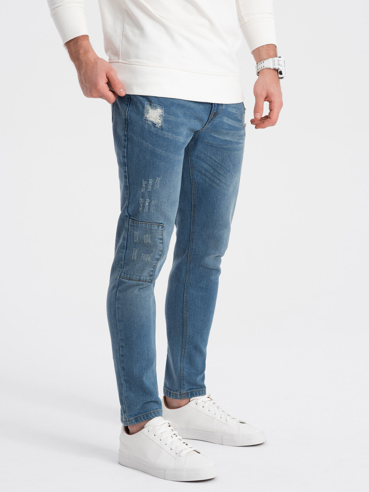Pánske rifle Ombre Skinny fit