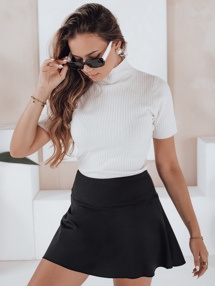 Damskie spódnico-spodenki CALPINA czarne Dstreet