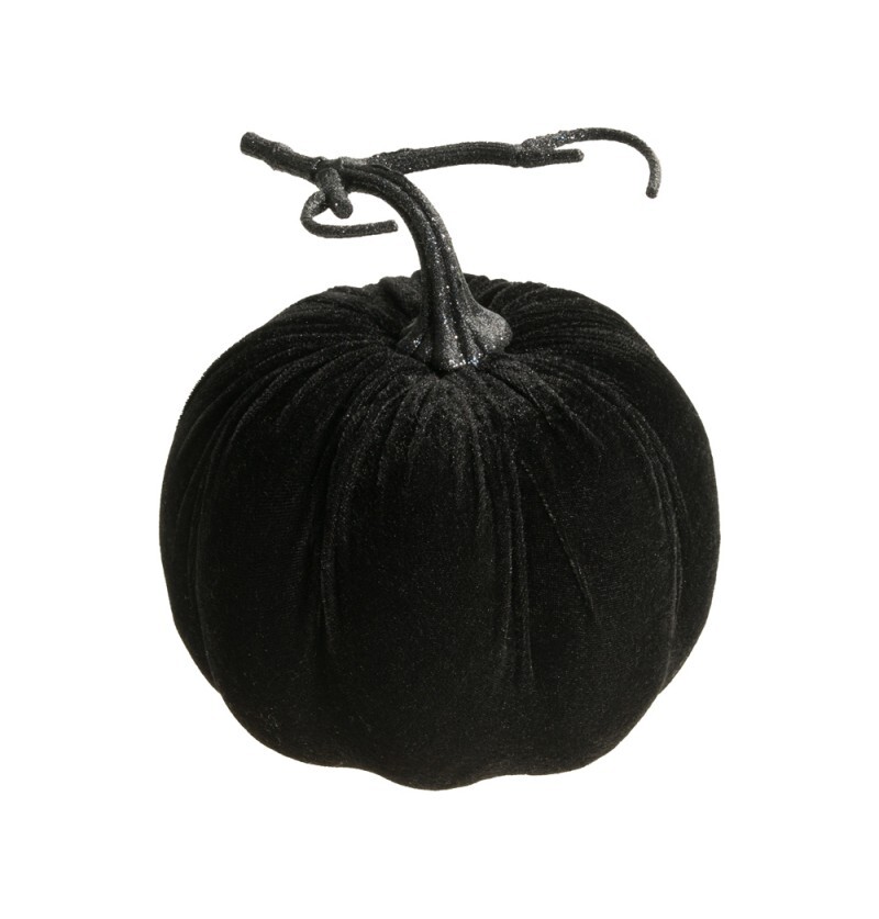 Chaks Zamatová tekvica čierna 17 cm