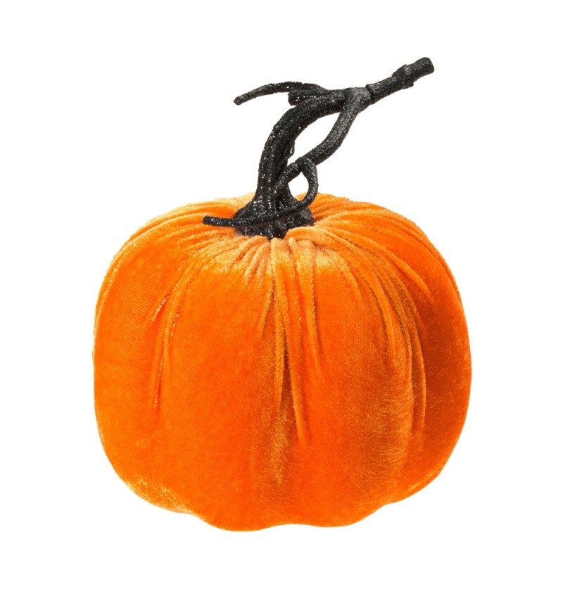 Chaks Zamatová tekvica oranžová 17 cm