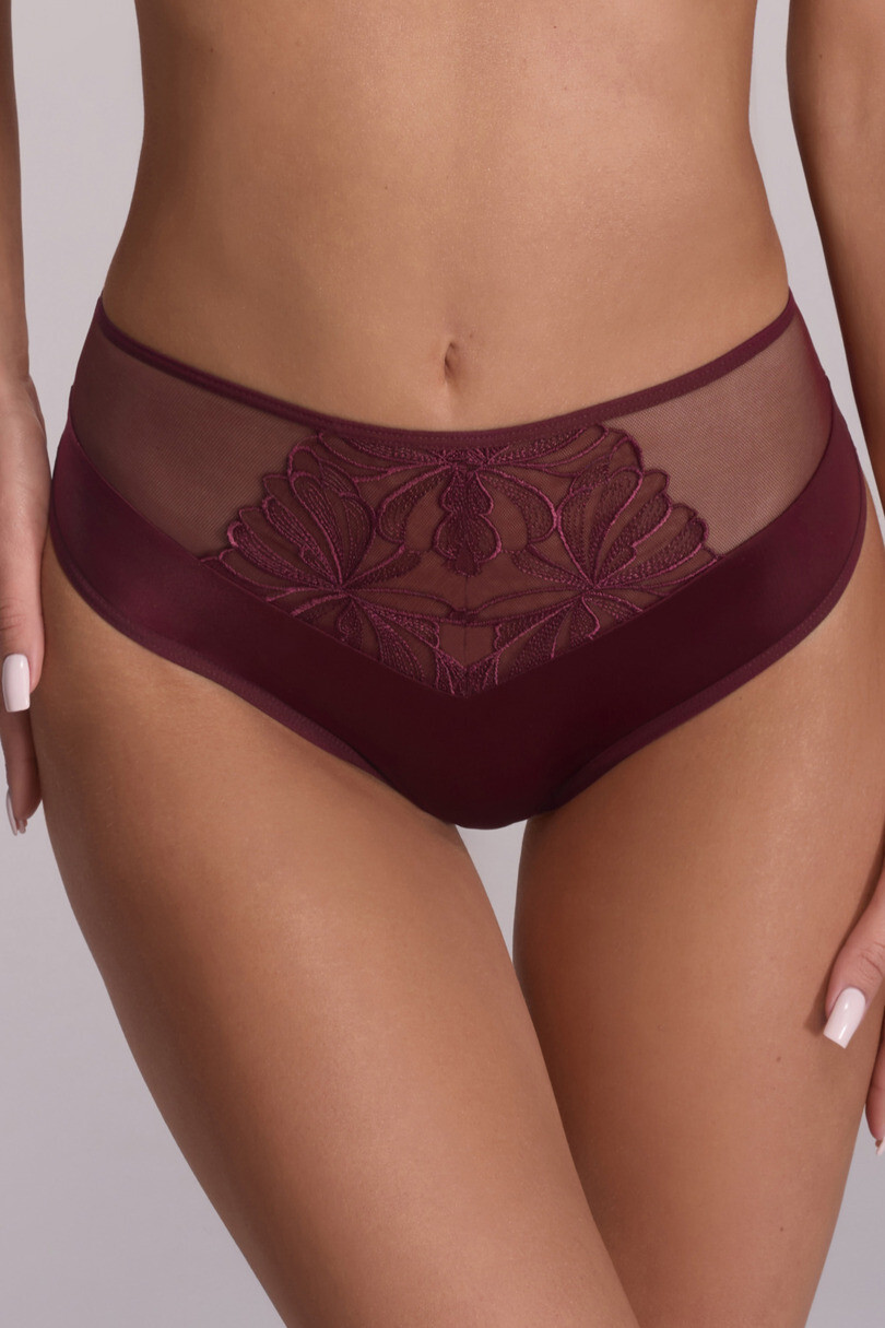 Figy Ava 2196/B Brazílsky S-3XL VÍNO XXL