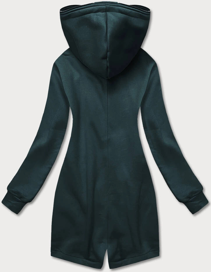 Tmavozelená dámska mikina (AMG-17) odstíny zelené S (36)