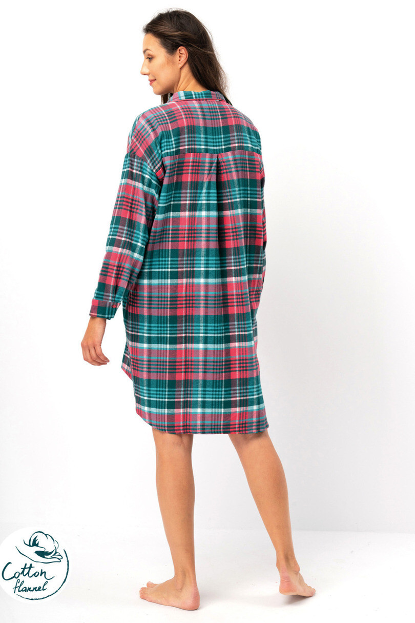 DÁMSKA NOČNÁ KOŠEĽA LND 419 B25 2XL-4XL MULIKOLOR 3xl