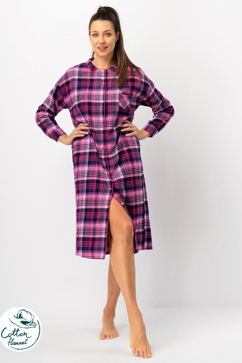 DÁMSKA NOČNÁ KOŠEĽA LND 490 B25 fuchsie M