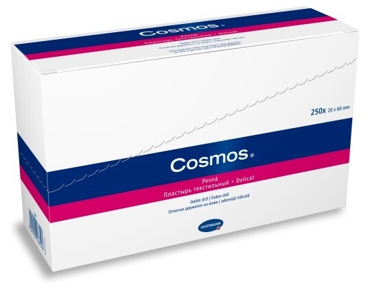 HARTMANN Cosmos Pevnánáplasti na rany 20 x 60 mm 250 ks