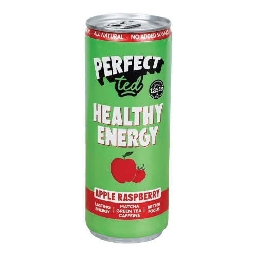 NATU Healthy Matcha Energy Drink jablko a malina 250 ml