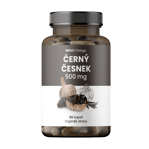 MOVIT ENERGY Čierny Cesnak 500 mg 90 kapsúl