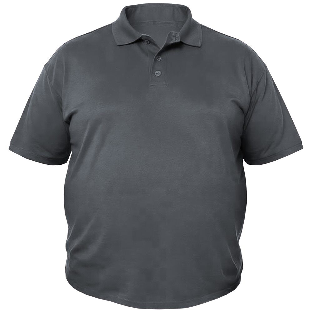 Miners Mate supersize Nadrozmerné polo tričko Unisex - Antracit | 10XL