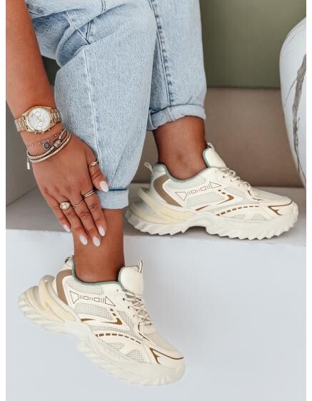 Dámské športové tenisky béžové