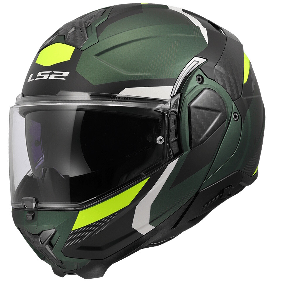 LS2 FF910 Advant II Triple Olive XS (53-54)