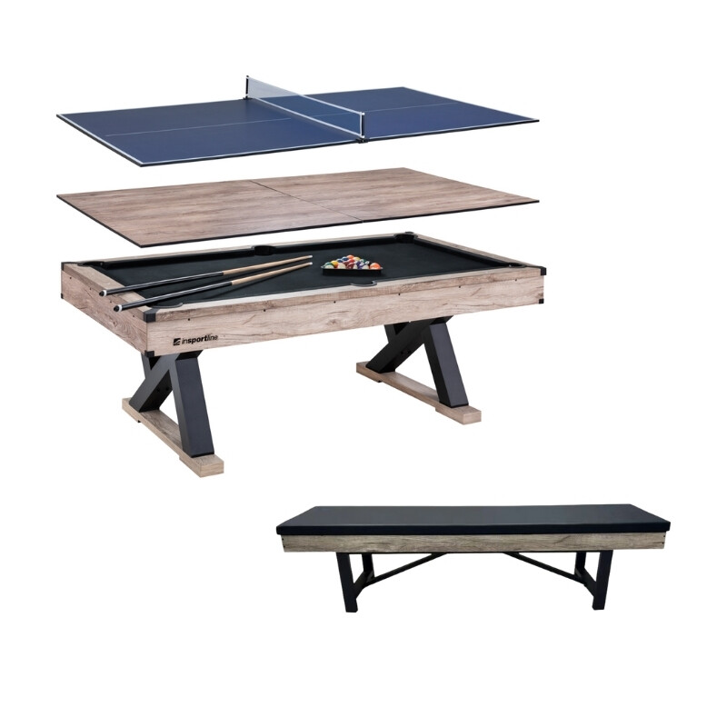 inSPORTline Residento s lavicí svetlé drevo