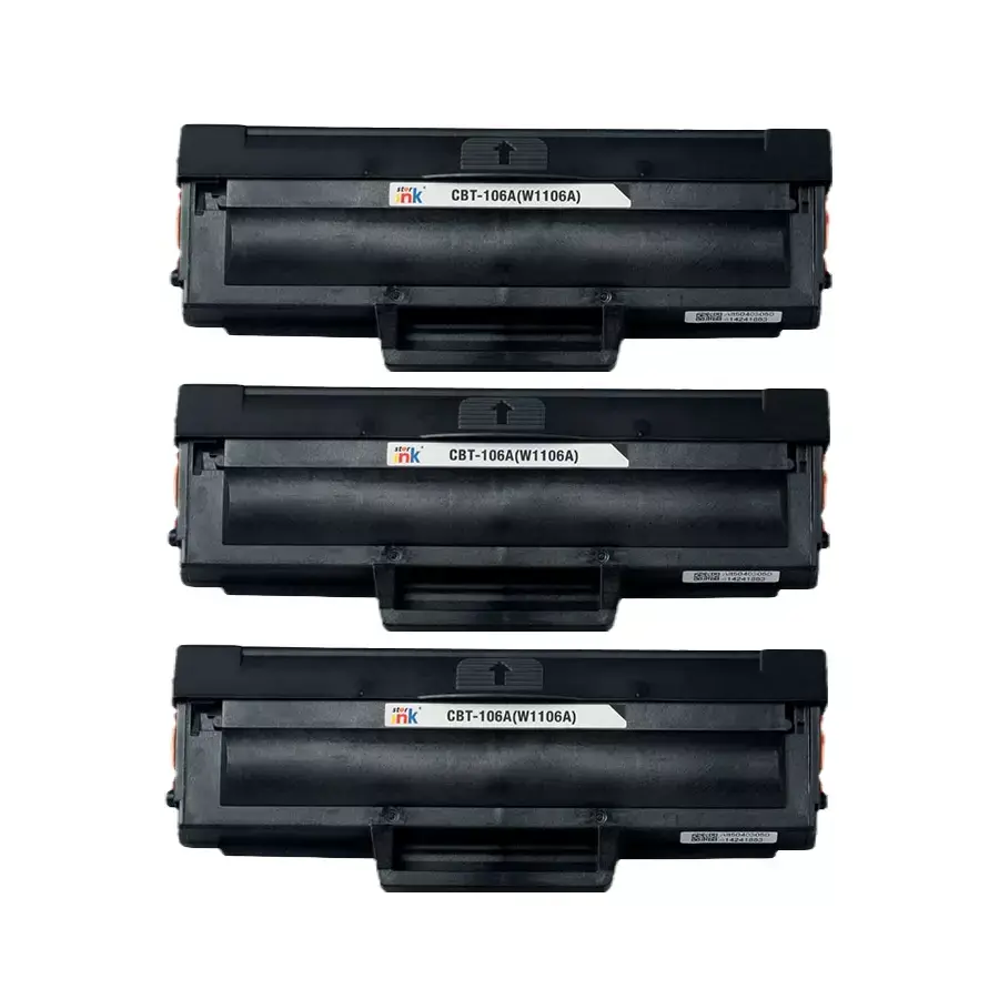 Starink kompatibilný toner HP 106A, HP W1106A (Čierny) 3-PACK