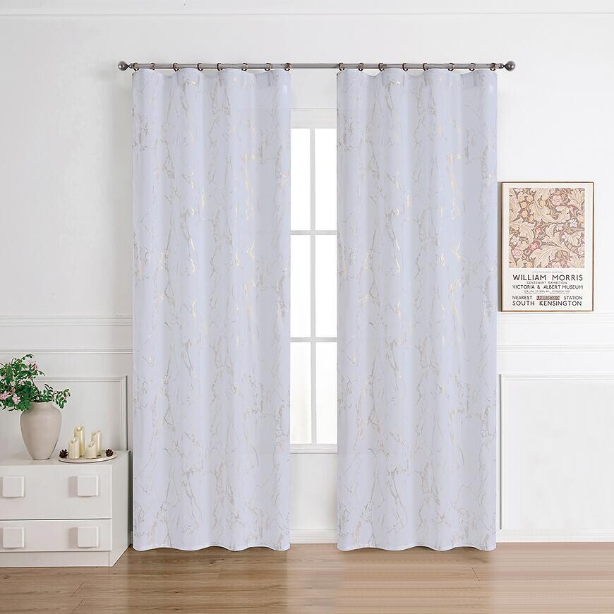 Záclona na páske Lena gold RP499 290x245 cm