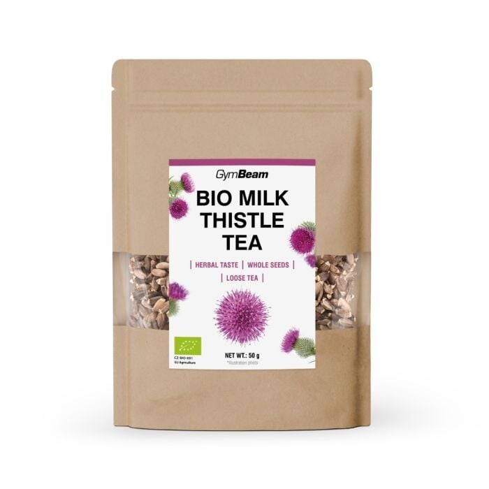 GymBeam BIO Milk thistle tea 50 g