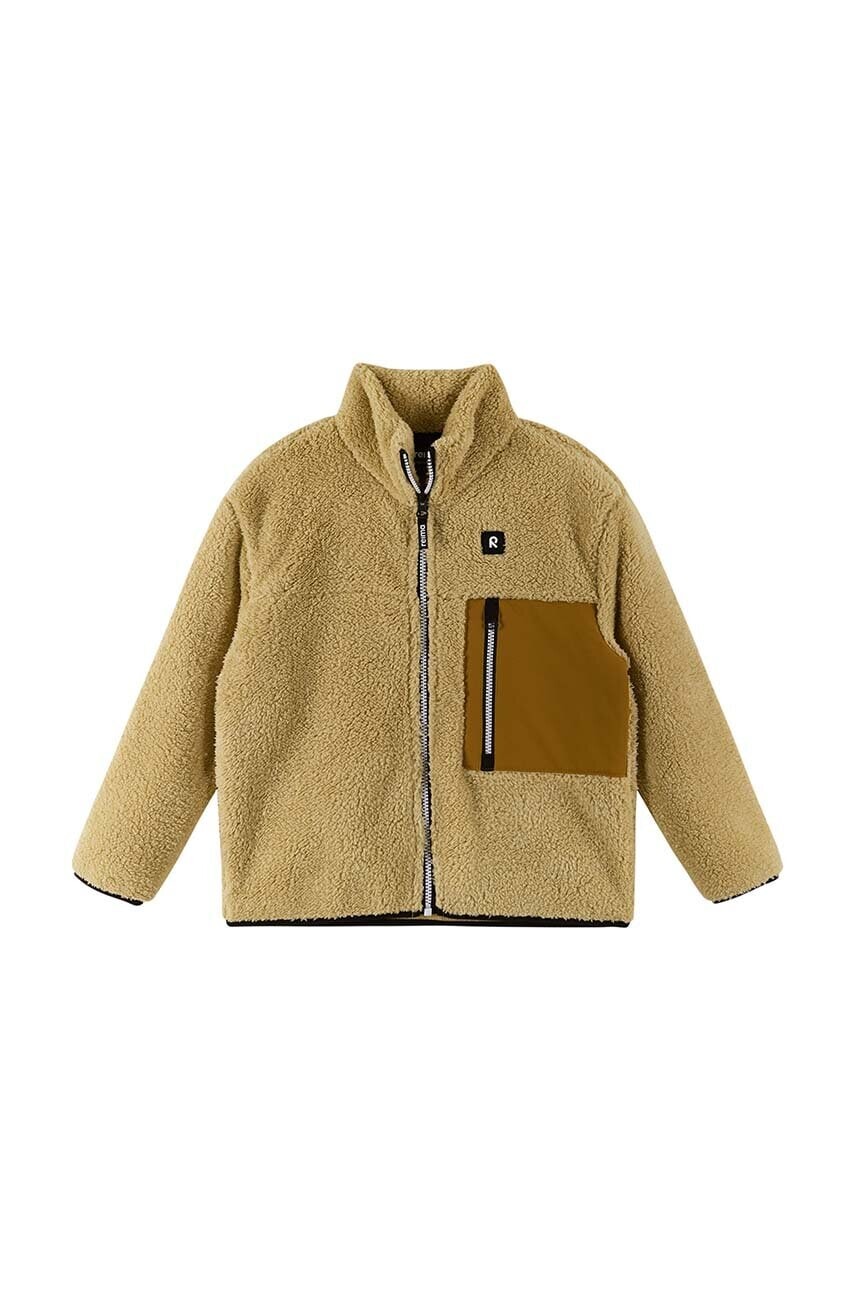 Detská mikina Reima Turilas béžová farba, jednofarebná, 5200364A