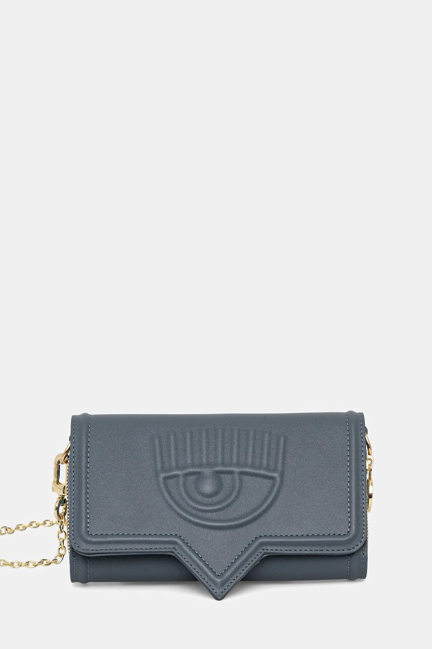 Listová kabelka Chiara Ferragni šedá farba, 77SB5PA5