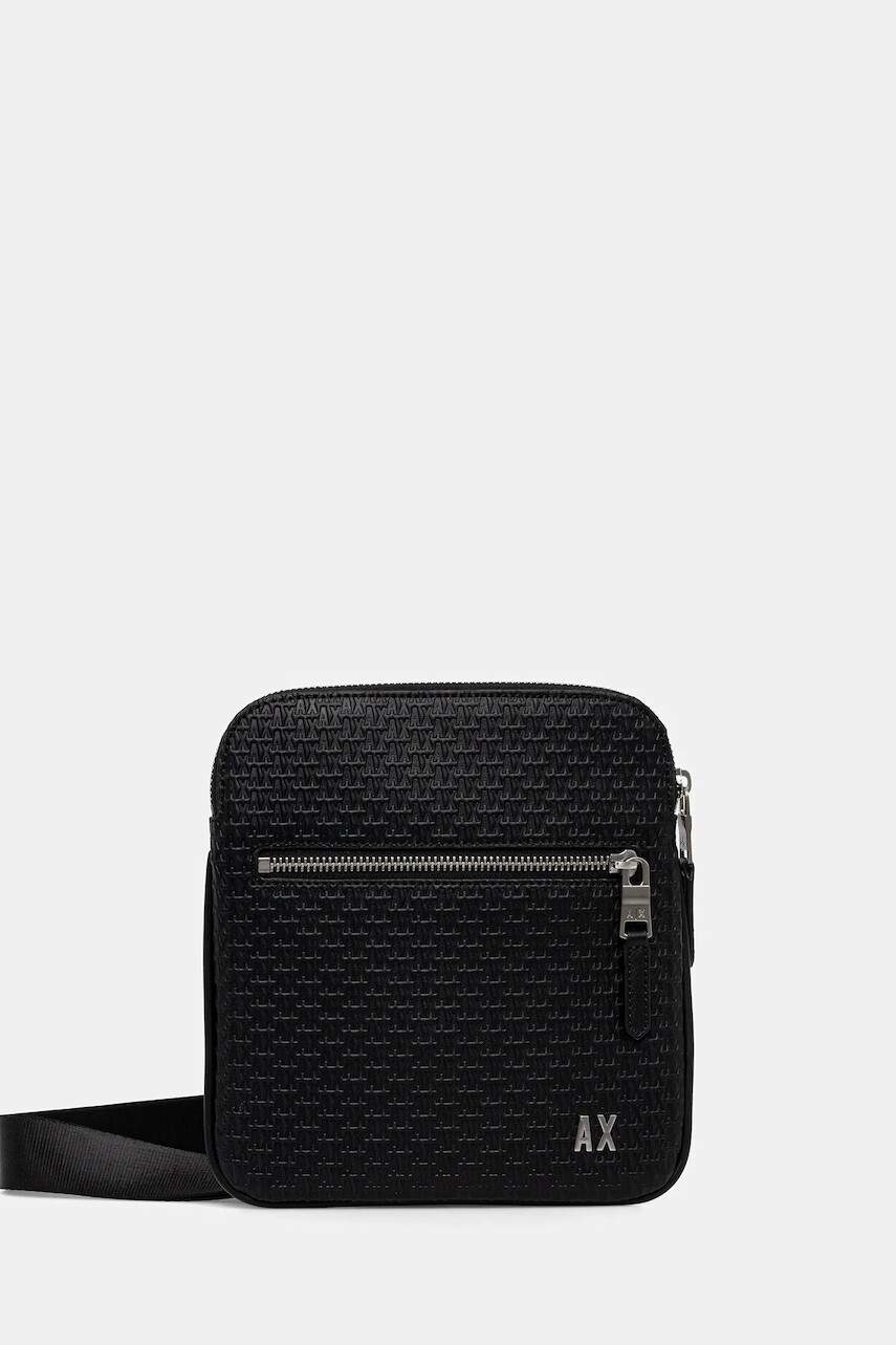 Malá taška Armani Exchange čierna farba, XM000159 AF11928