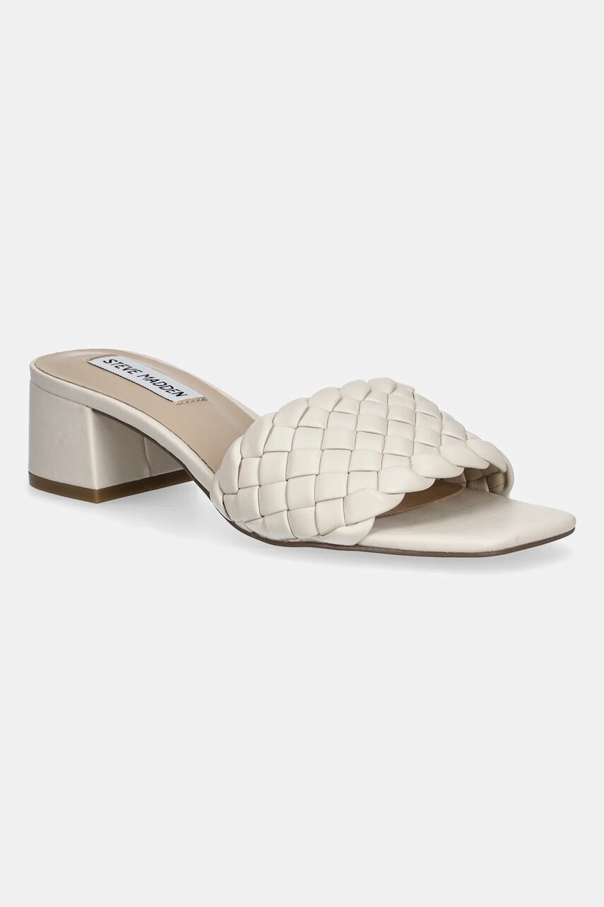 Šľapky Steve Madden Cellie dámske, béžová farba, na podpätku, SM11003805
