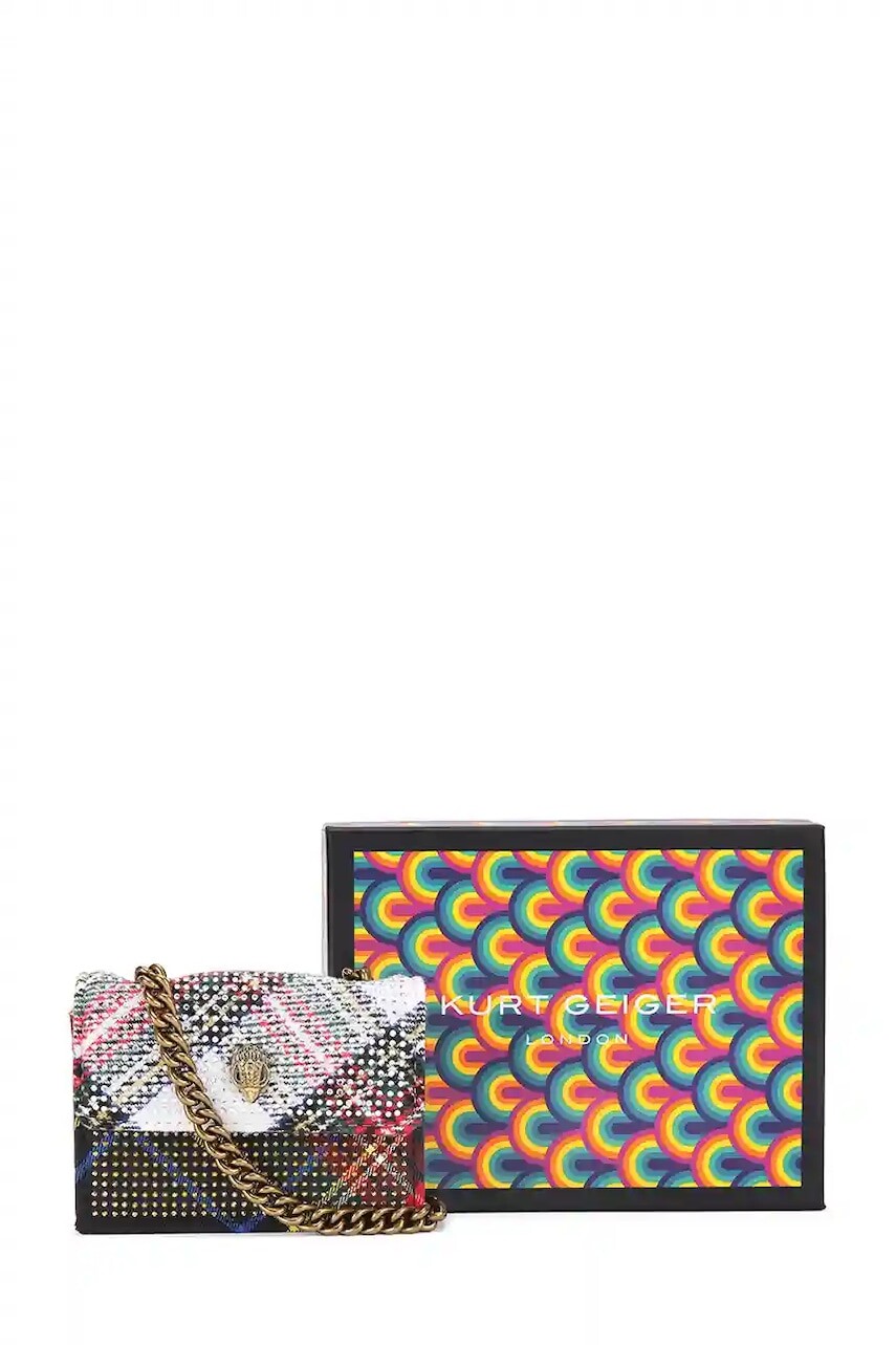 Kabelka Kurt Geiger London biela farba, 4029499609