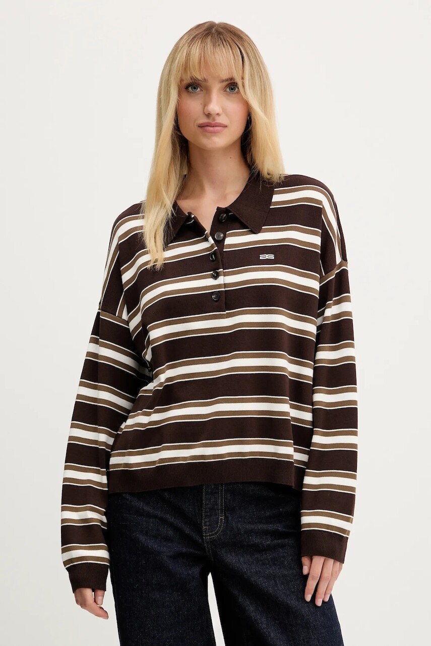 Sveter Gestuz hnedá farba, ľahký, 10910655