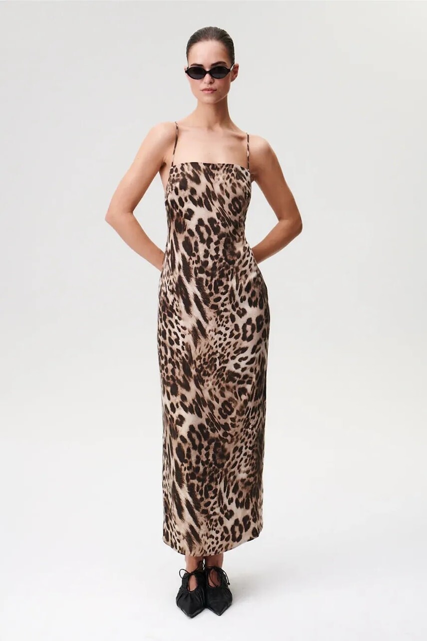 Šaty Undress Code viac farieb, maxi, priliehavé, 983